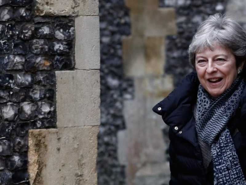 Theresa May (foto LaPresse)