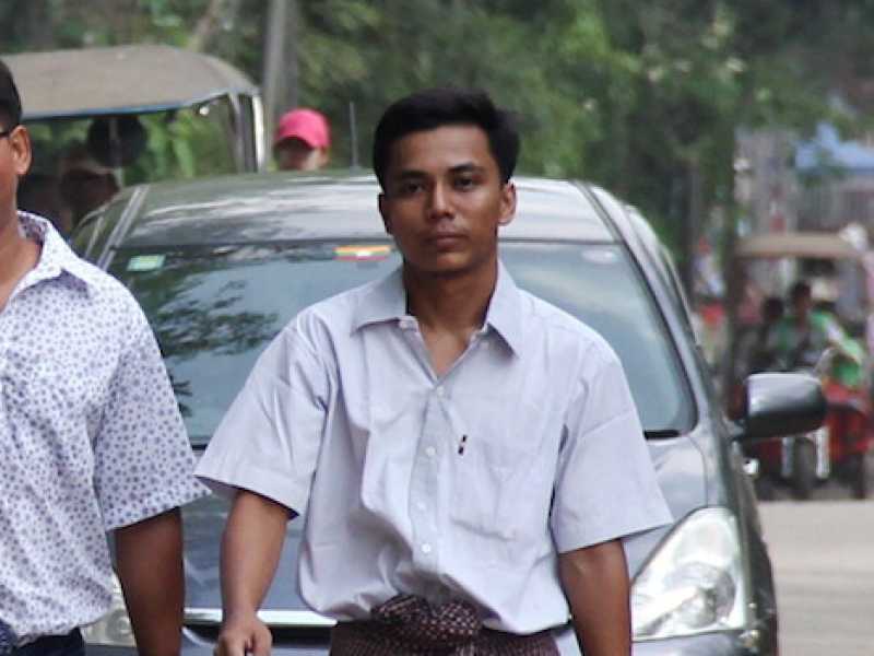 Wa Lone e Kyaw Soe Oo all'uscita del carcere in Birmania (Foto LaPresse)