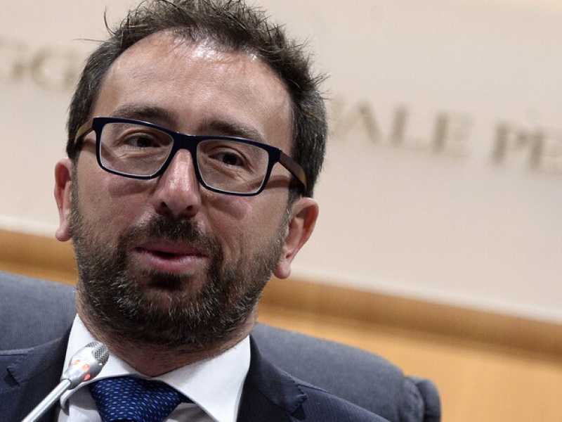 Il ministro della Giustizia, Alfonso Bonafede (foto LaPresse)