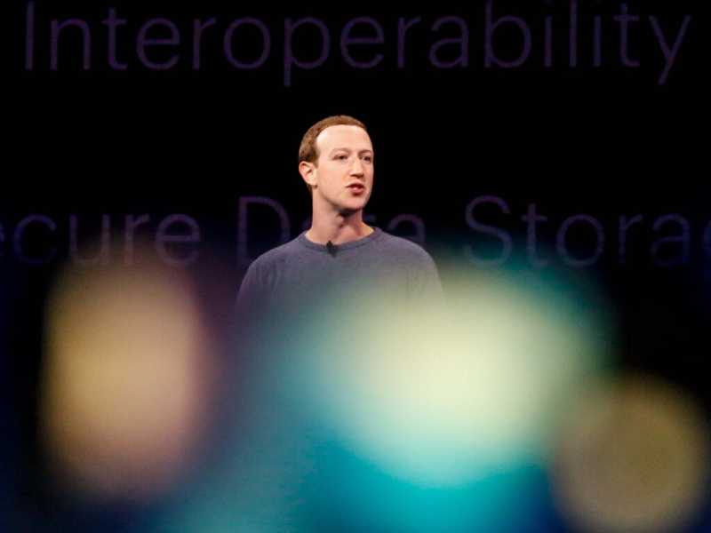 Mark Zuckerberg (foto LaPresse)