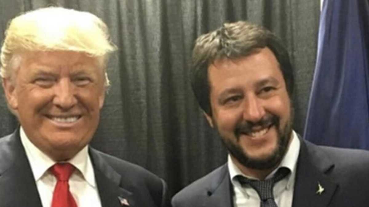 Immagine di Salvini e la bufala del Trump europeo