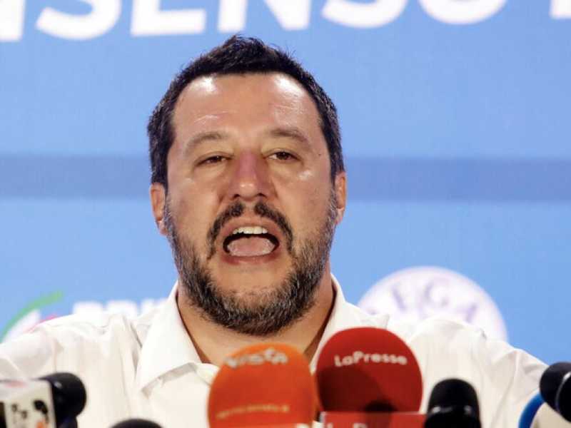 Matteo Salvini (foto LaPresse)