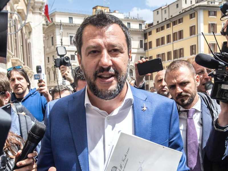Matteo Salvini (foto LaPresse)