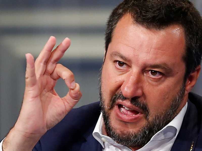 Matteo Salvini (foto LaPresse)