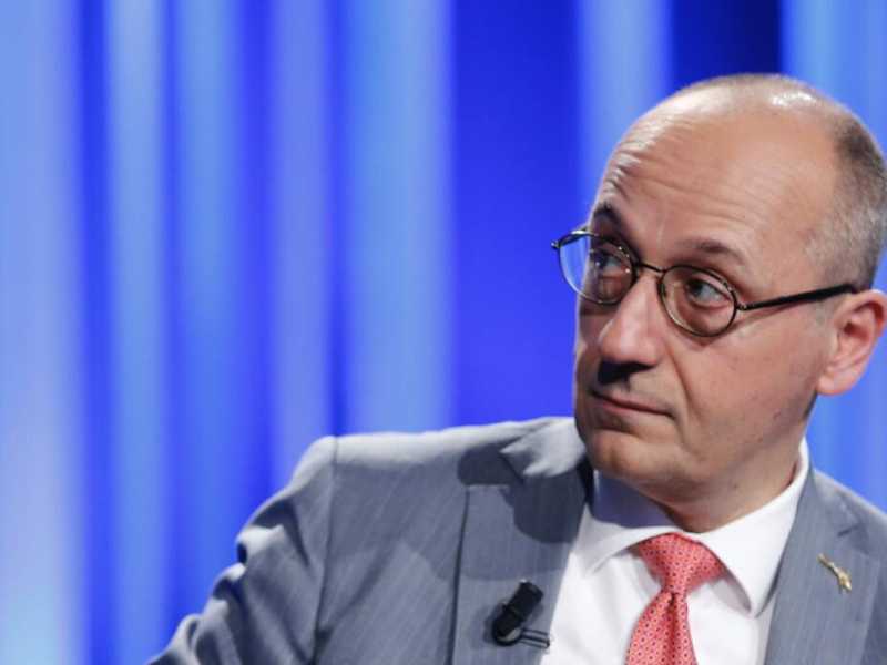 Alberto Bagnai, 56 anni, &egrave; economista (e musicista). E&rsquo; stato eletto nel 2018 al Senato con la Lega di Salvini (LaPresse)