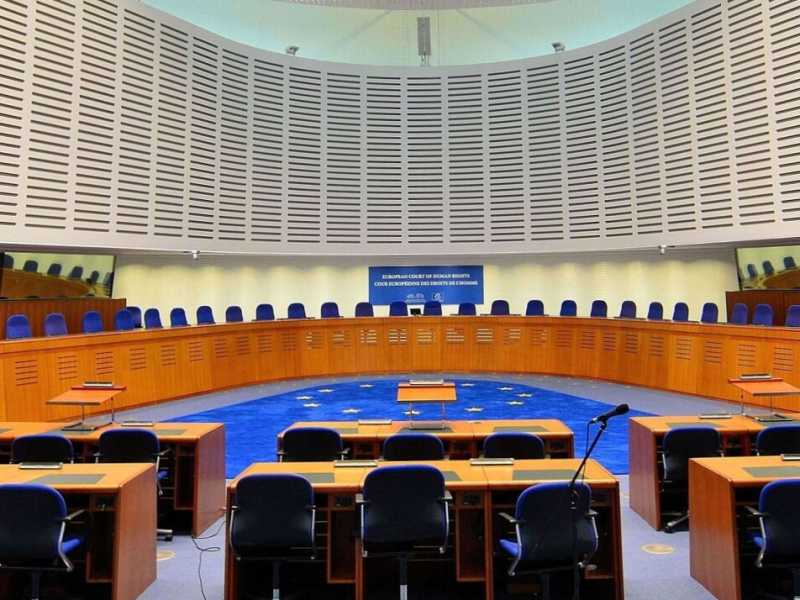L'aula della Corte europea dei diritti dell'uomo