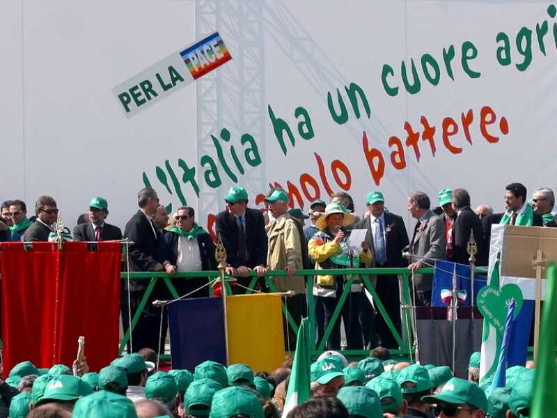 Manifestazione Cia (LaPresse foto)