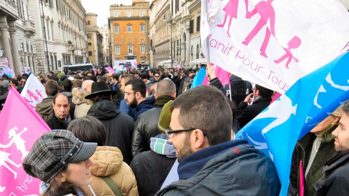 Immagine di La manif pour tous che non c’è