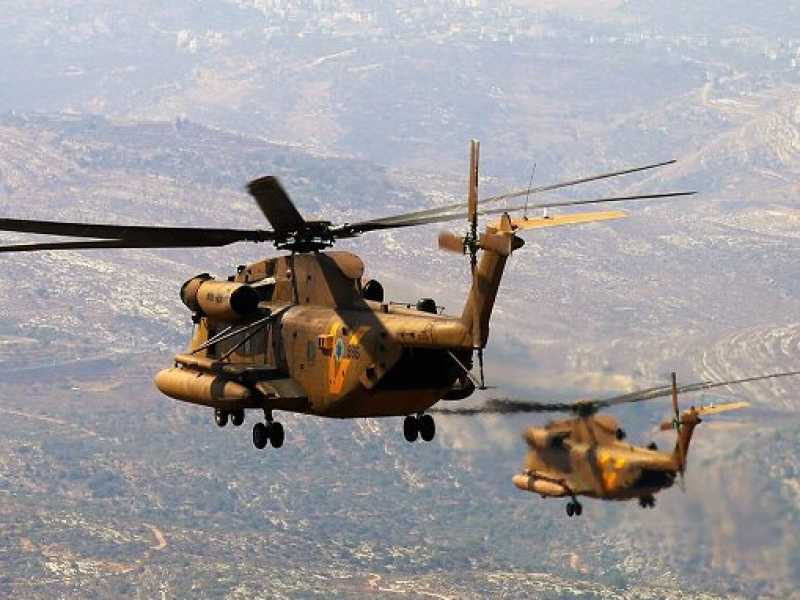 Foto presa dall'account Twitter dell'Aeronautica israeliana