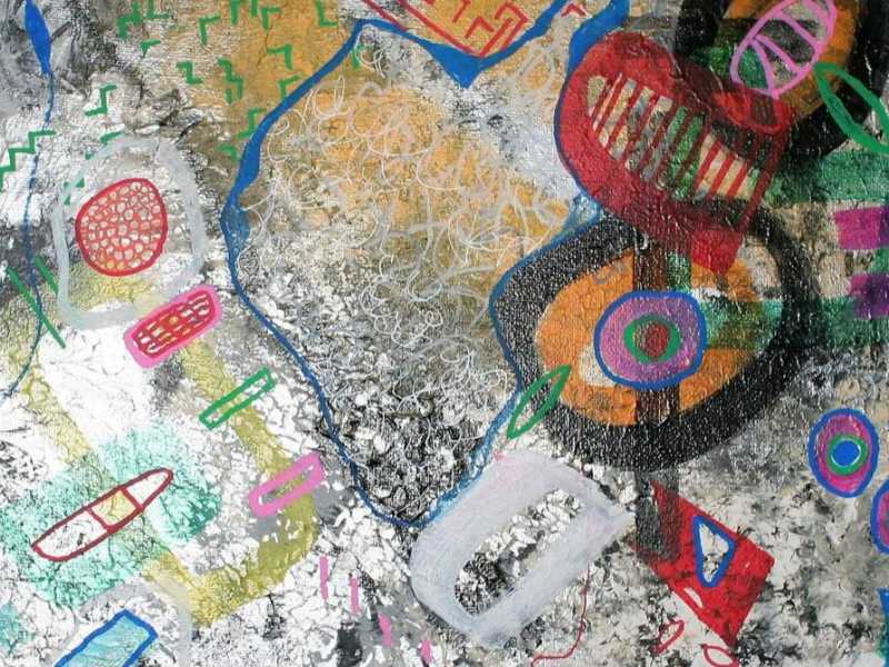Carbon Molecules Large Abstract (dett.), Susan Wooler (foto via Saatchi Art)