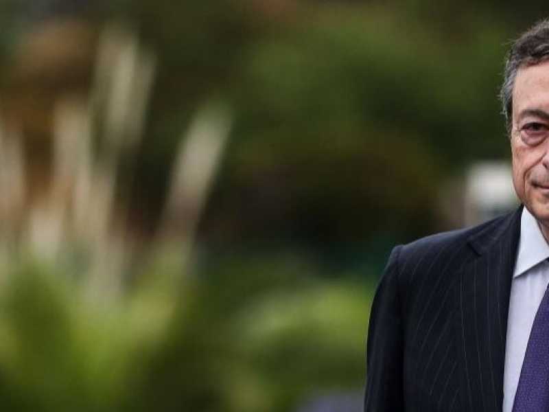 Mario Draghi (foto LaPresse)