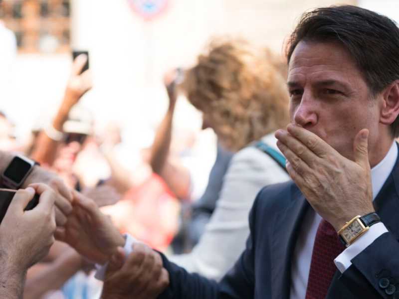 Giuseppe Conte a Foggia per la firma del Contratto Istituzionale di sviluppo