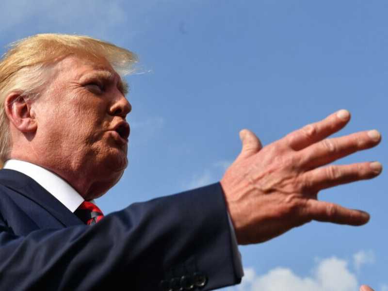 Donald Trump (foto LaPresse)