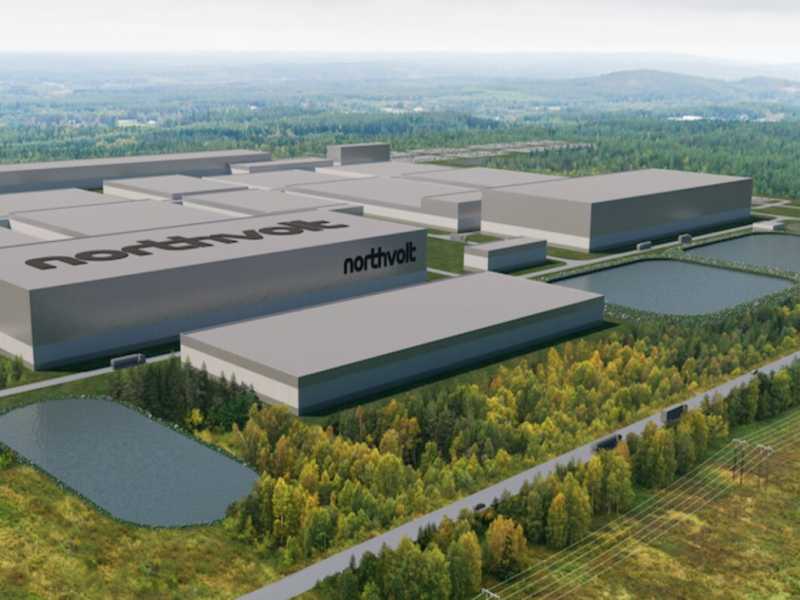 La fabbrica della Northvolt