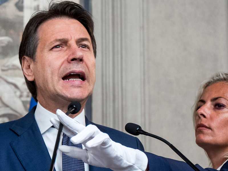 Giuseppe Conte (Foto LaPresse)
