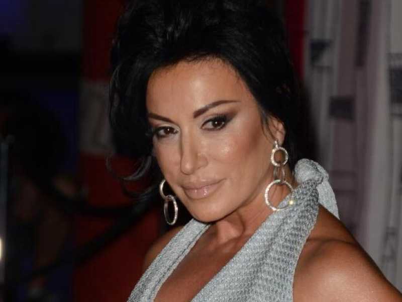 Nancy Dell'Olio (Foto LaPresse)