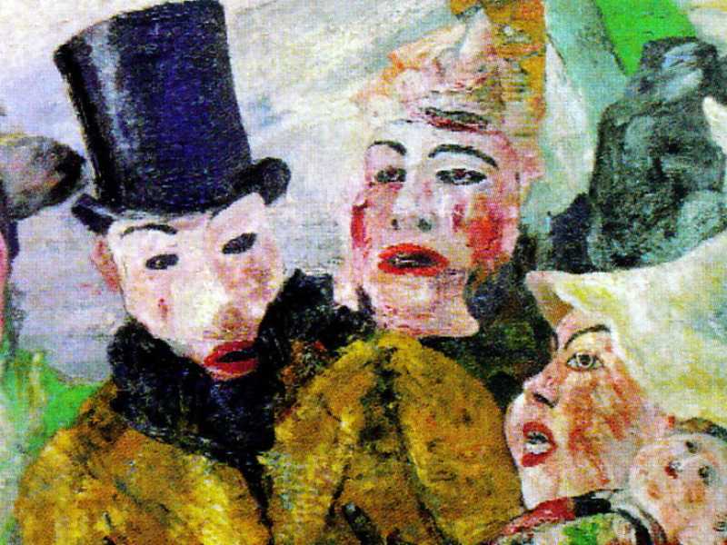 "Le maschere" di James Ensor 
