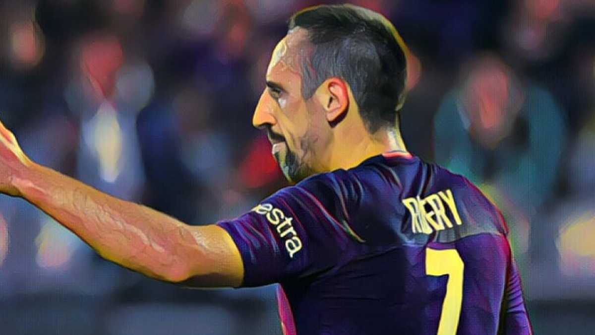 Immagine di Ribery, il mago delle tre carte
