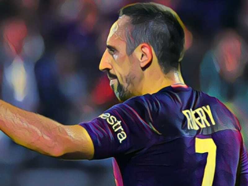 Ribery, il mago delle tre carte