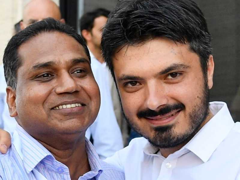  Sibi Mani e Andrea Casu (foto LaPresse)