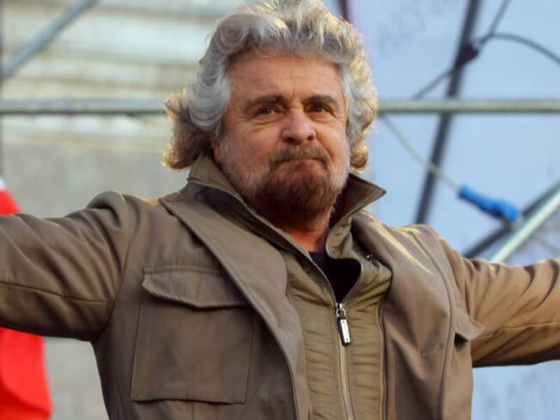 Beppe Grillo (foto LaPresse)