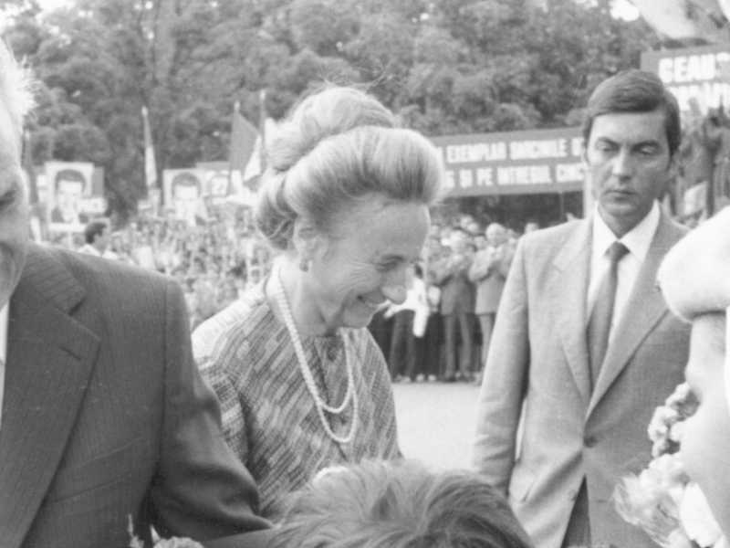 Nicolae Ceausescu e sua moglie Elena negli anni Ottanta. Entrambi furono giustiziati il 22 dicembre 1989 (LaPresse)