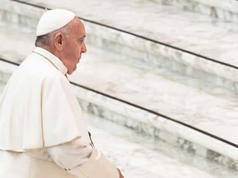 Papa Francesco (foto LaPresse)