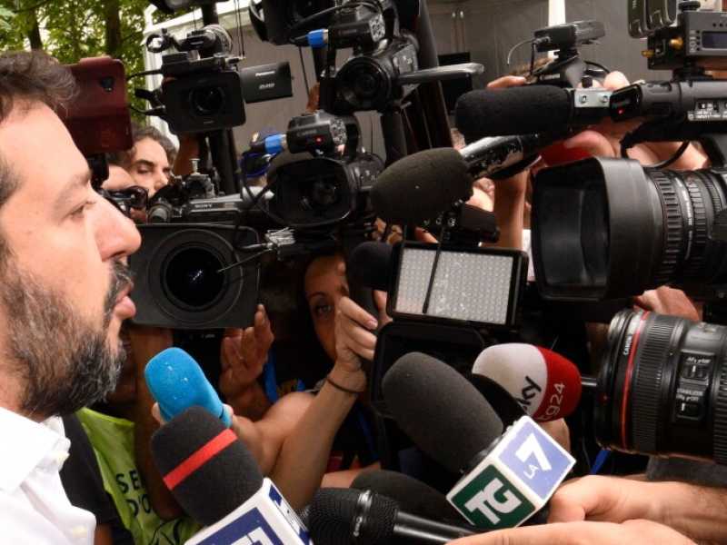 Matteo Salvini (foto LaPresse)