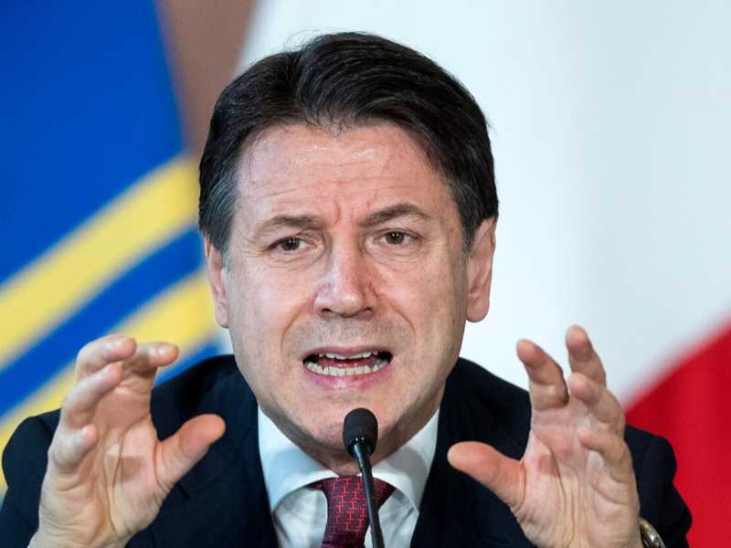 Giuseppe Conte (foto LaPresse)