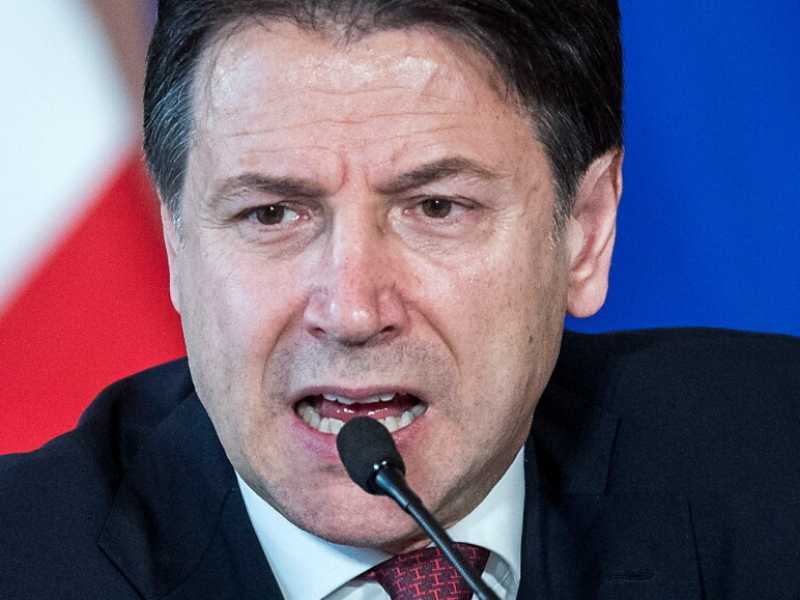 Giuseppe Conte (foto LaPresse)
