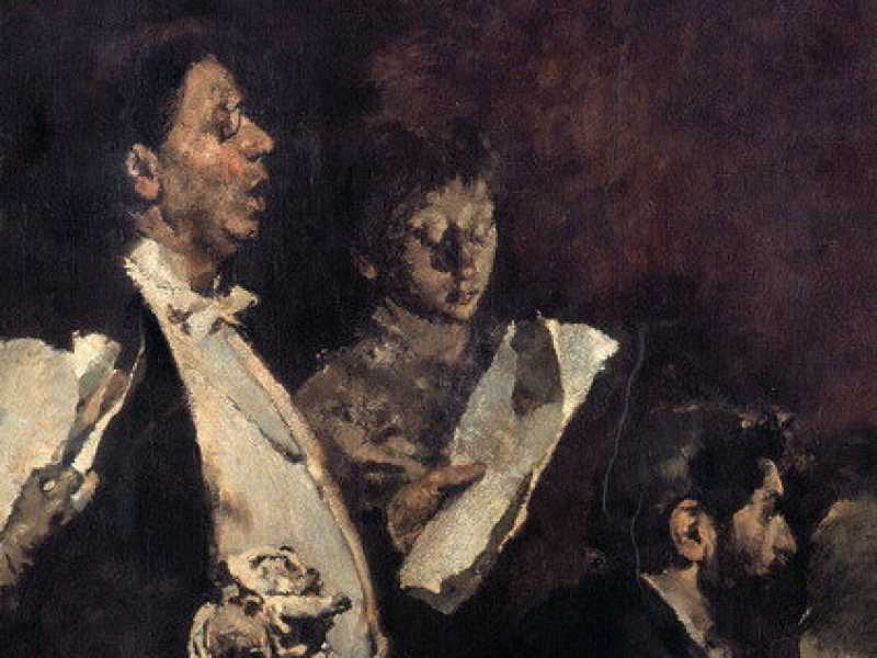 Un concerto amatoriale, 1882, Columbano Bordalo Pinheiro, Museu Do Chiado &ndash; Museu Nacional De Arte Contempor&acirc;nea