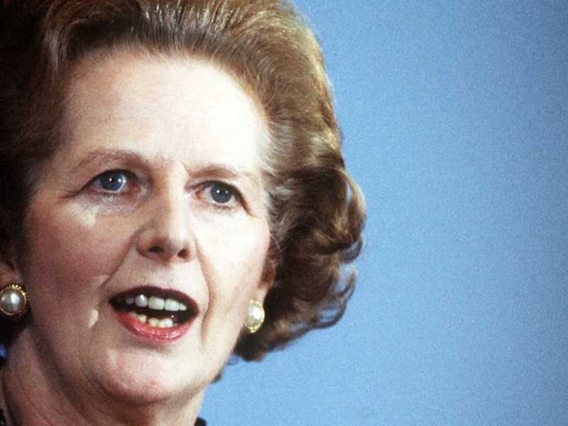 Margaret Thatcher (foto LaPresse)