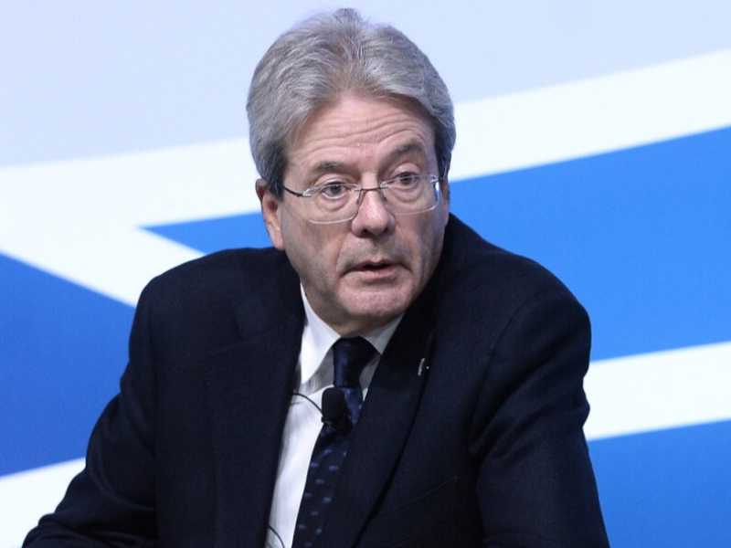 Il commissario europeo per gli Affari Economici, Paolo Gentiloni (foto LaPresse)