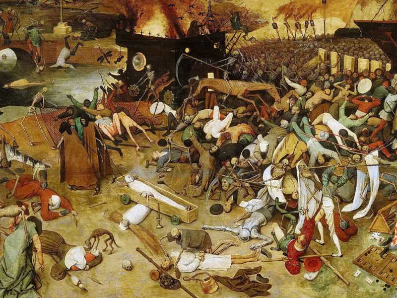 Pieter Bruegel il Vecchio, Il trionfo della morte, 1562 circa