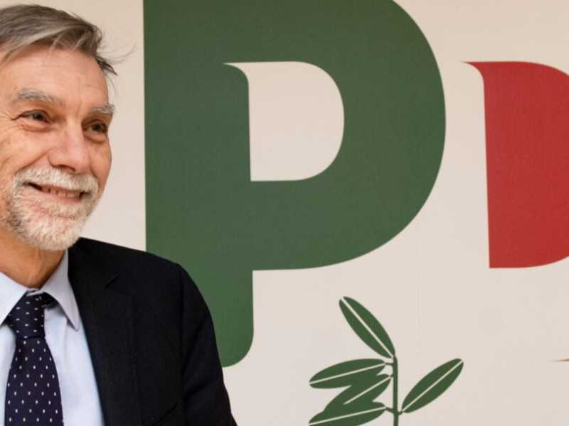 Il capogruppo del Pd alla Camera, Graziano Delrio (foto LaPresse)