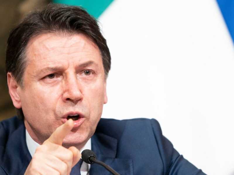 Giuseppe Conte (foto LaPresse)
