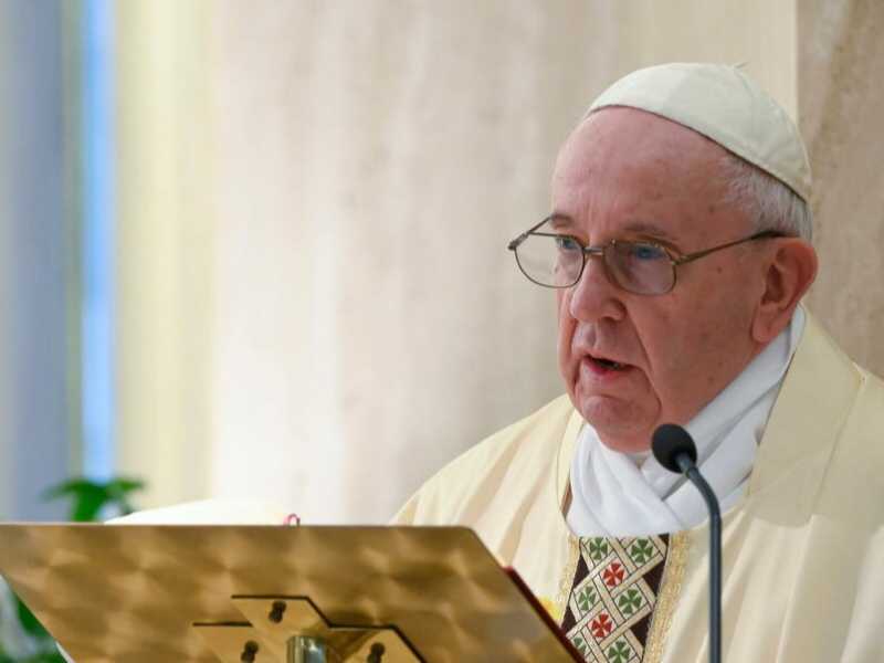 Papa Francesco (foto LaPresse)