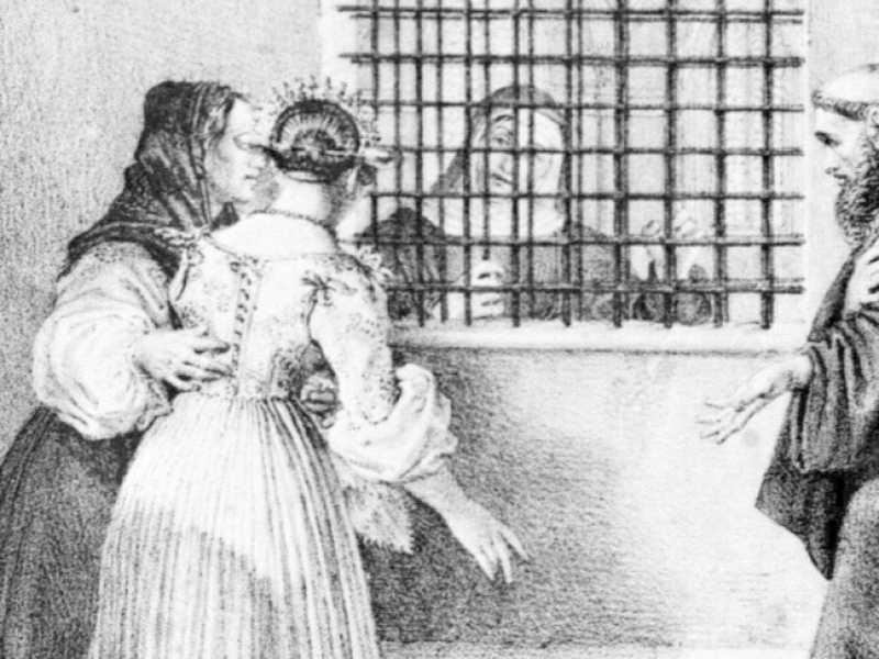 Illustrazione per "I Promessi Sposi" dalla raccolta di stampe Bertarelli (LaPresse/Publifoto)