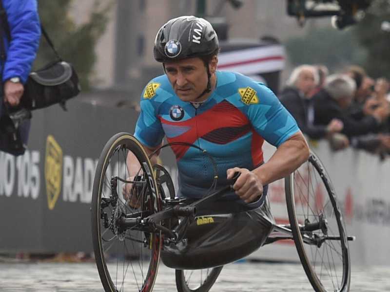 Alex Zanardi (foto LaPresse)
