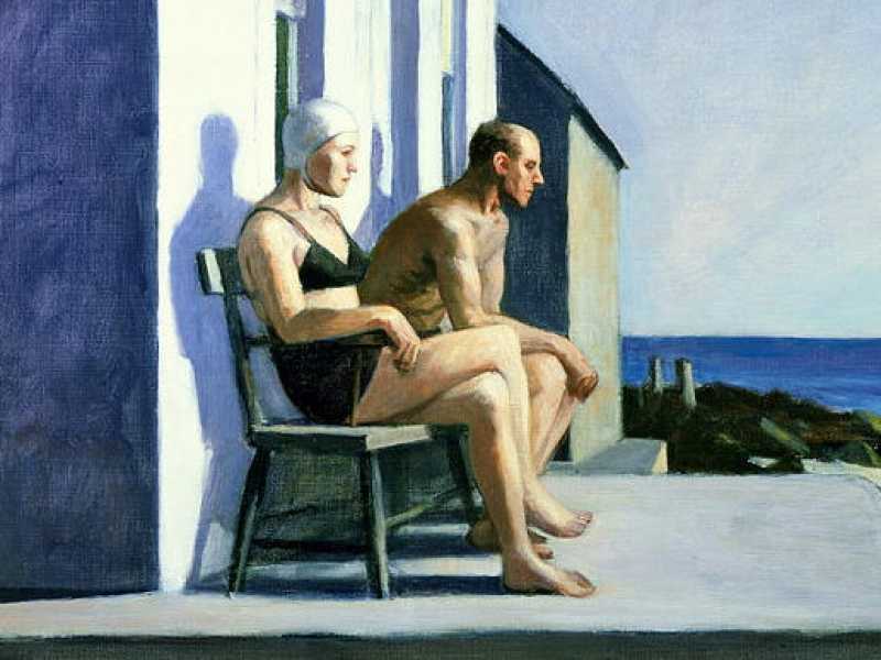 Sea watchers, Edward Hopper