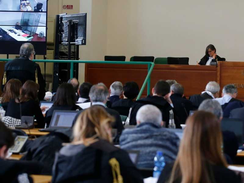 Requisitoria del processo d'Appello "Mafia Capitale" (foto LaPresse)