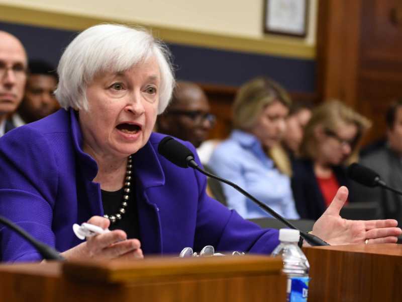 Janet Yellen, presidente della Fed (foto LaPresse)