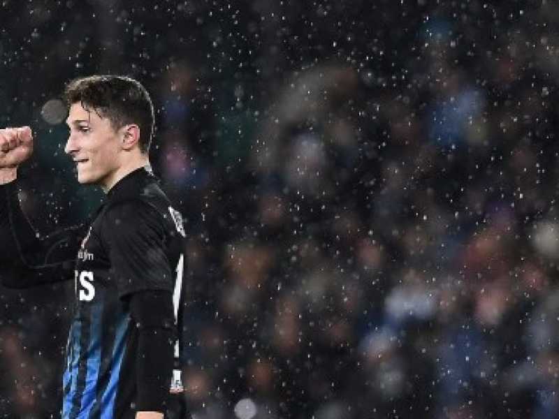Il difensore dell'Atalanta Matteo Caldara (foto LaPresse)
