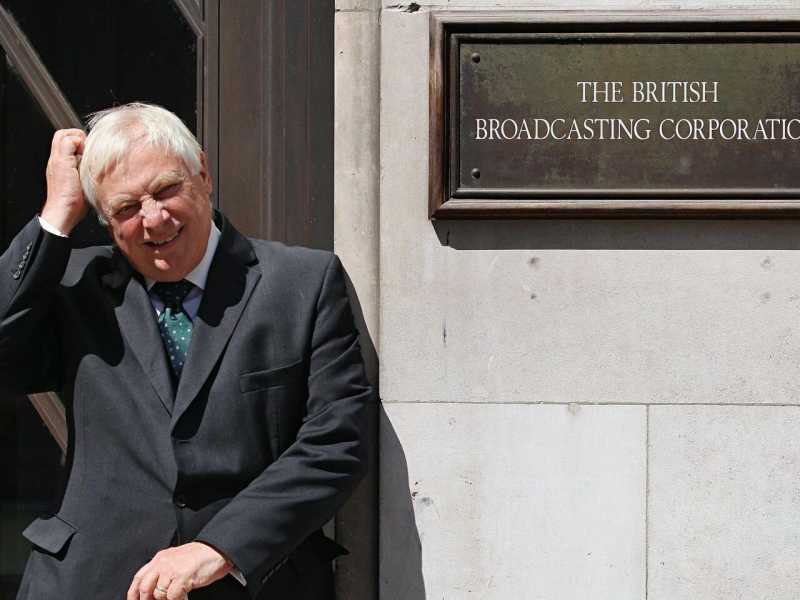 Christopher Francis Patten, Barone Patten di Barnes, classe 1944, per tre anni &egrave; stato alla presidenza della Bbc e ora &egrave; stato chiamato a lavorare per il Vaticano (foto LaPresse)