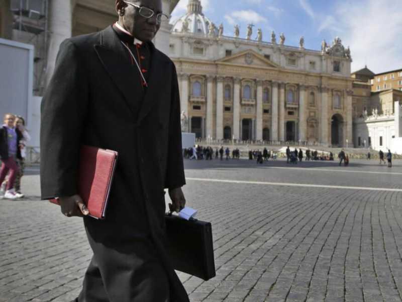 Il cardinale Robert Sarah (foto LaPresse)