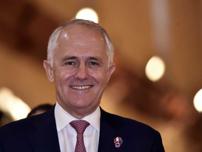 Malcolm Turnbull, primo ministro australiano (foto LaPresse)