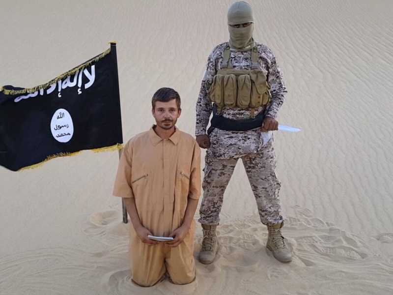 L'ostaggio croato nel video diffuso dallo Stato islamico 
