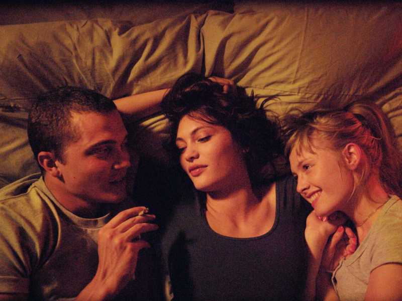Una scena di "Love" Di Gaspar No&eacute;