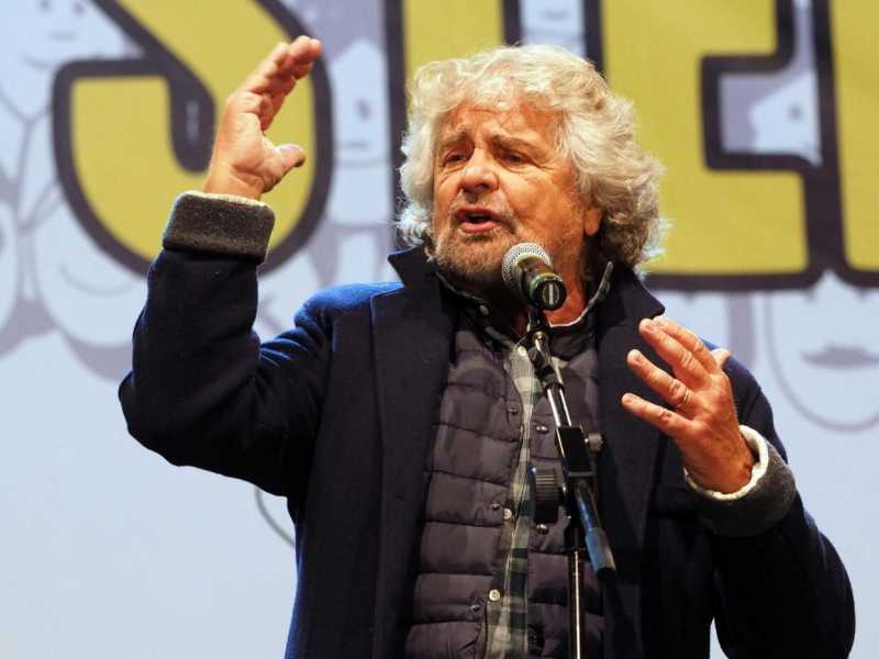 Beppe Grillo (foto LaPresse)