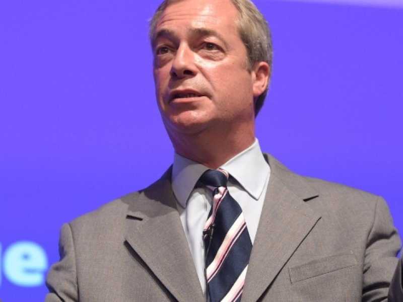 Nigel Farage (foto LaPresse)